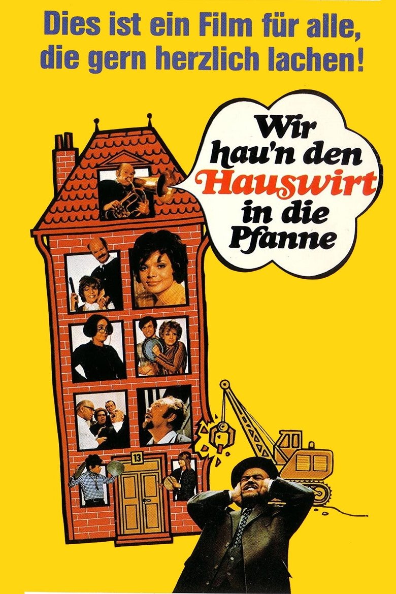 Wir hau’n den Hauswirt in die Pfanne Poster of Wir hau’n den Hauswirt in die Pfanne