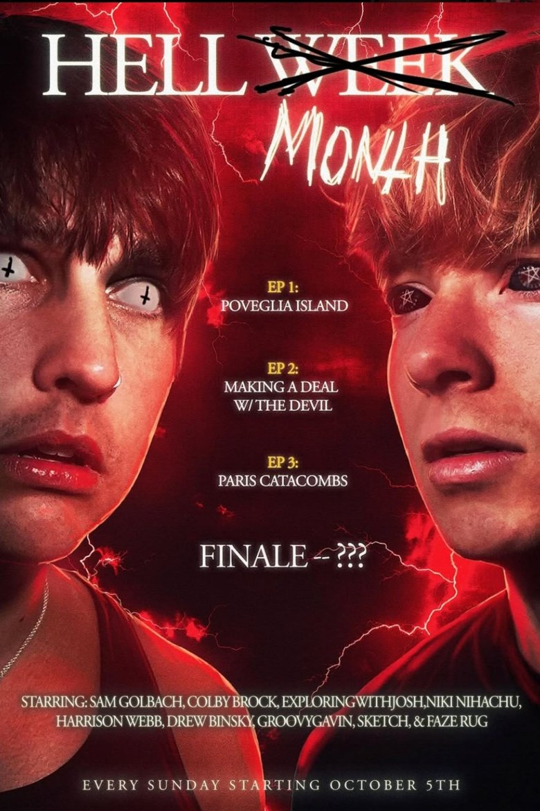 Episodes in Sam And Colby Hell Week - Hell Month 2025 - Hell Month 2025 Poster of Episodes in Sam And Colby Hell Week - Hell Month 2025 - Hell Month 2025