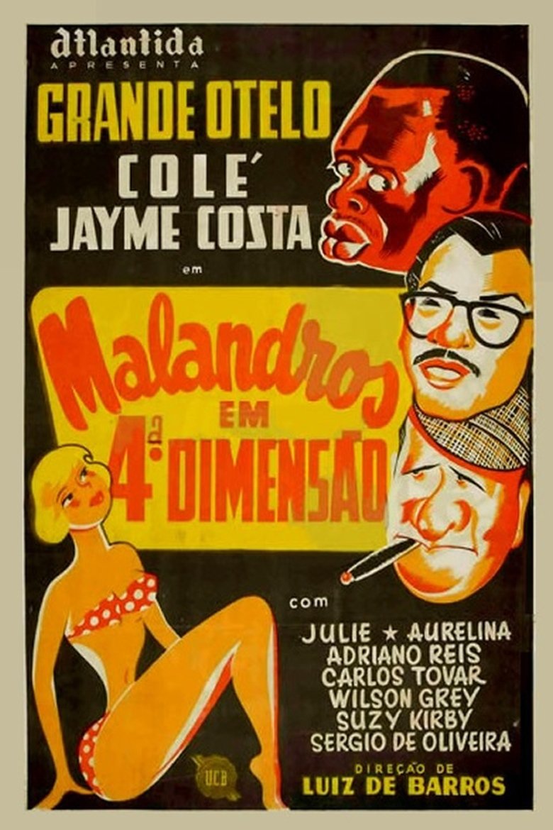 Malandros em Quarta Dimensão Poster of Malandros em Quarta Dimensão