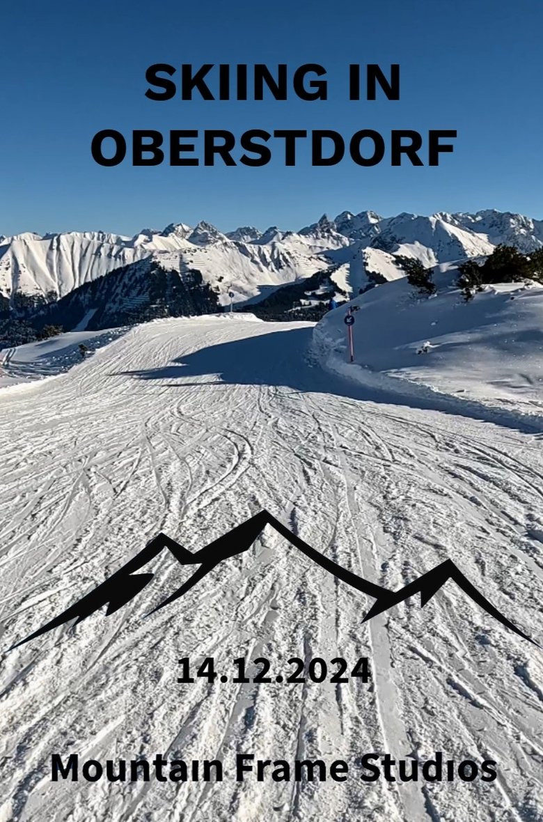 Skiing in Oberstdorf Poster of Skiing in Oberstdorf