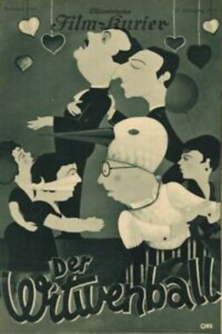 The widow's ball Poster of The widow's ball