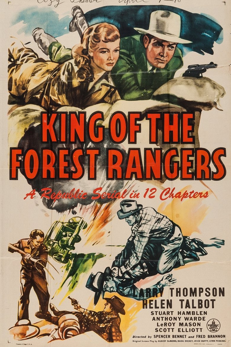King of the Forest Rangers Poster of King of the Forest Rangers
