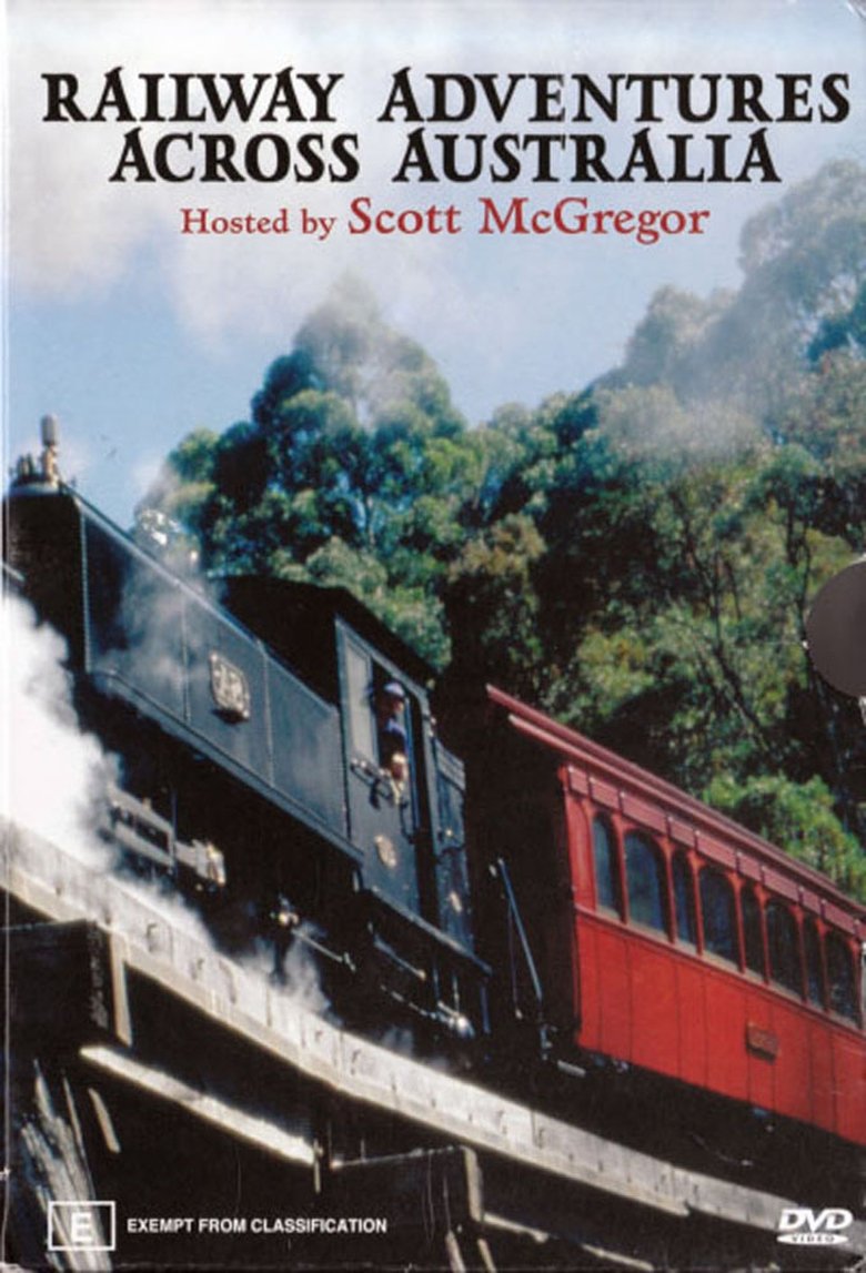 Railway Adventures Across Australia Poster of Railway Adventures Across Australia