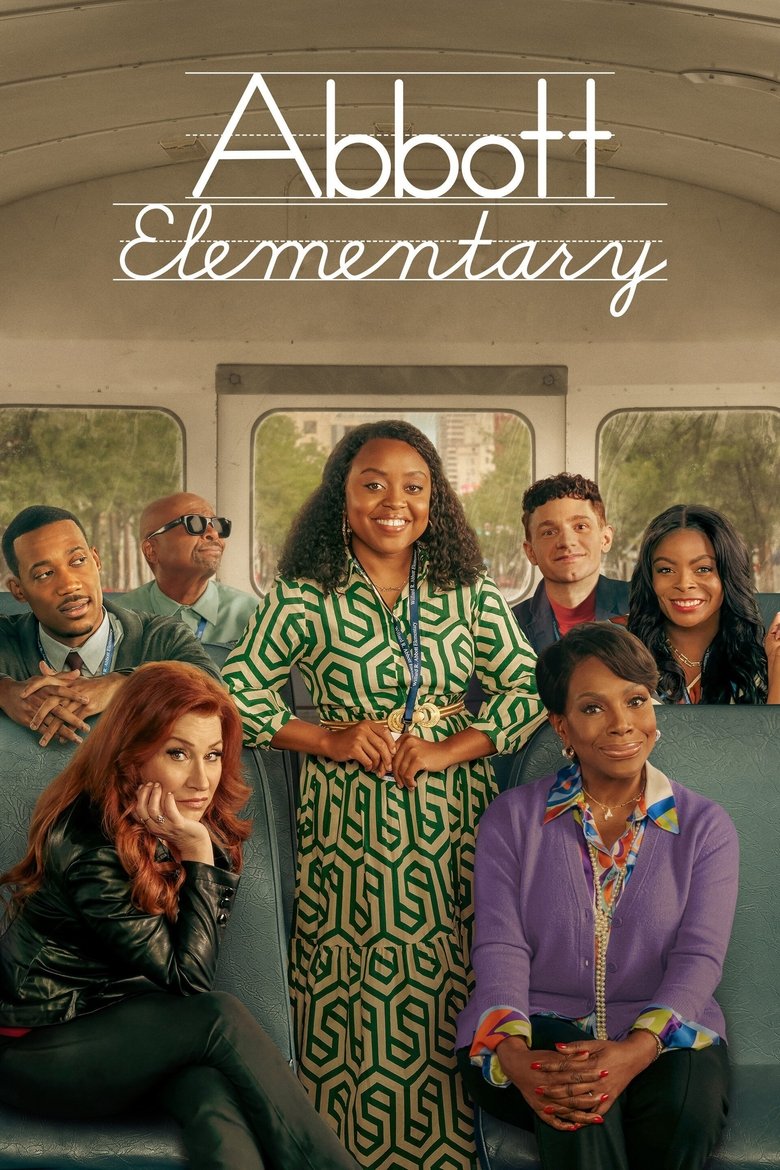 Cast and Crew in Abbott Elementary - Mural Arts (Season 2 - Episode 17) - Mural Arts Poster of Cast and Crew in Abbott Elementary - Mural Arts (Season 2 - Episode 17) - Mural Arts