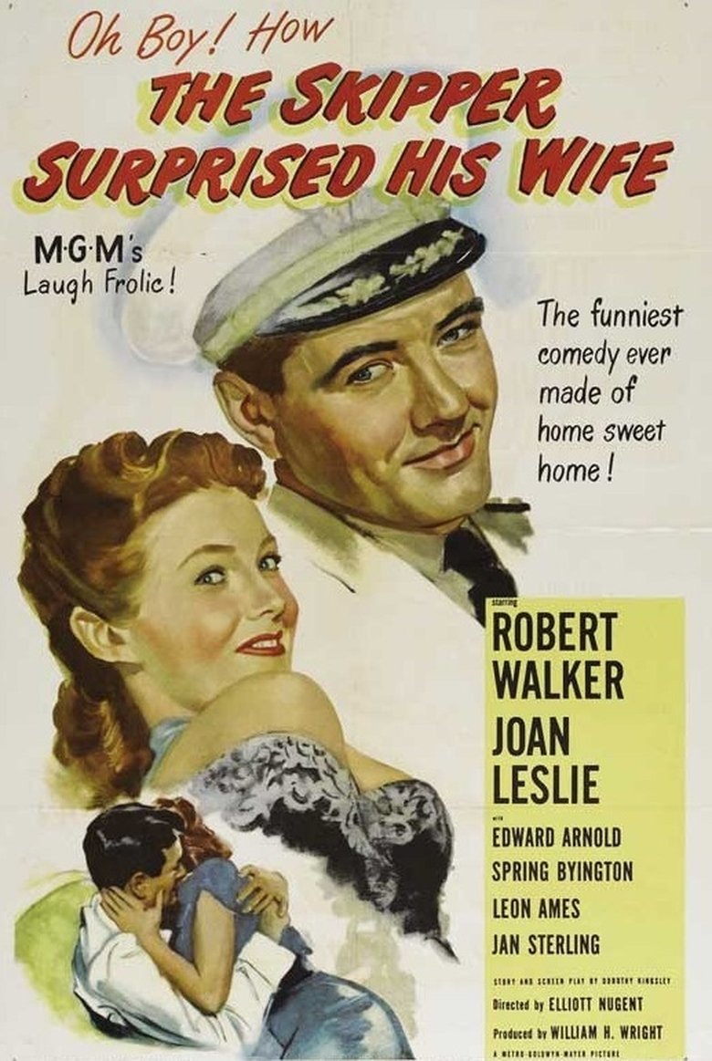 The Skipper Surprised His Wife Poster of The Skipper Surprised His Wife