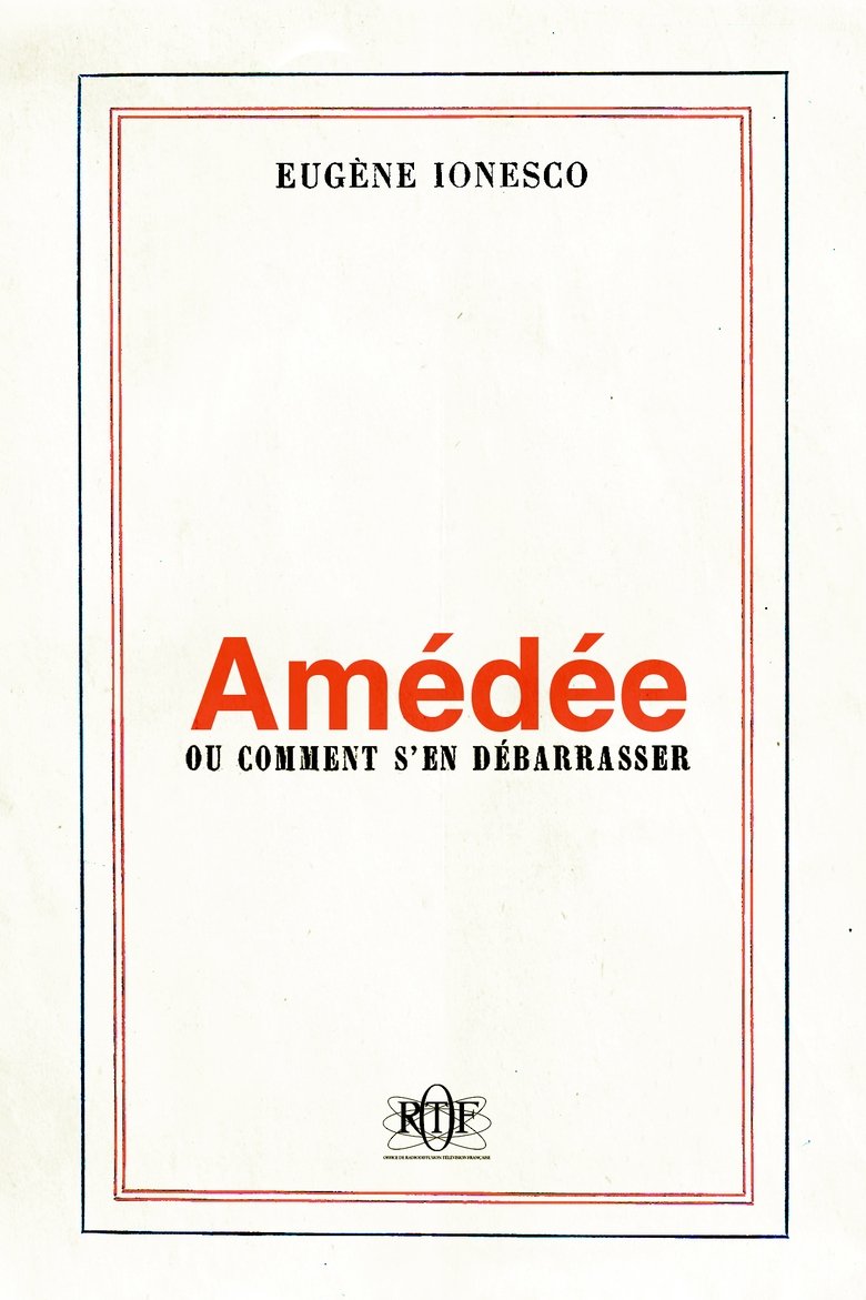 Amédée ou comment s'en débarrasser Poster of Amédée ou comment s'en débarrasser