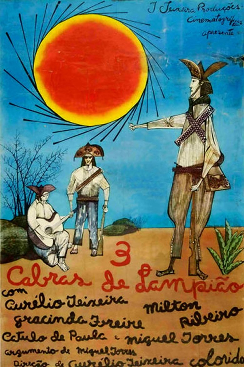 Três Cabras de Lampião Poster of Três Cabras de Lampião