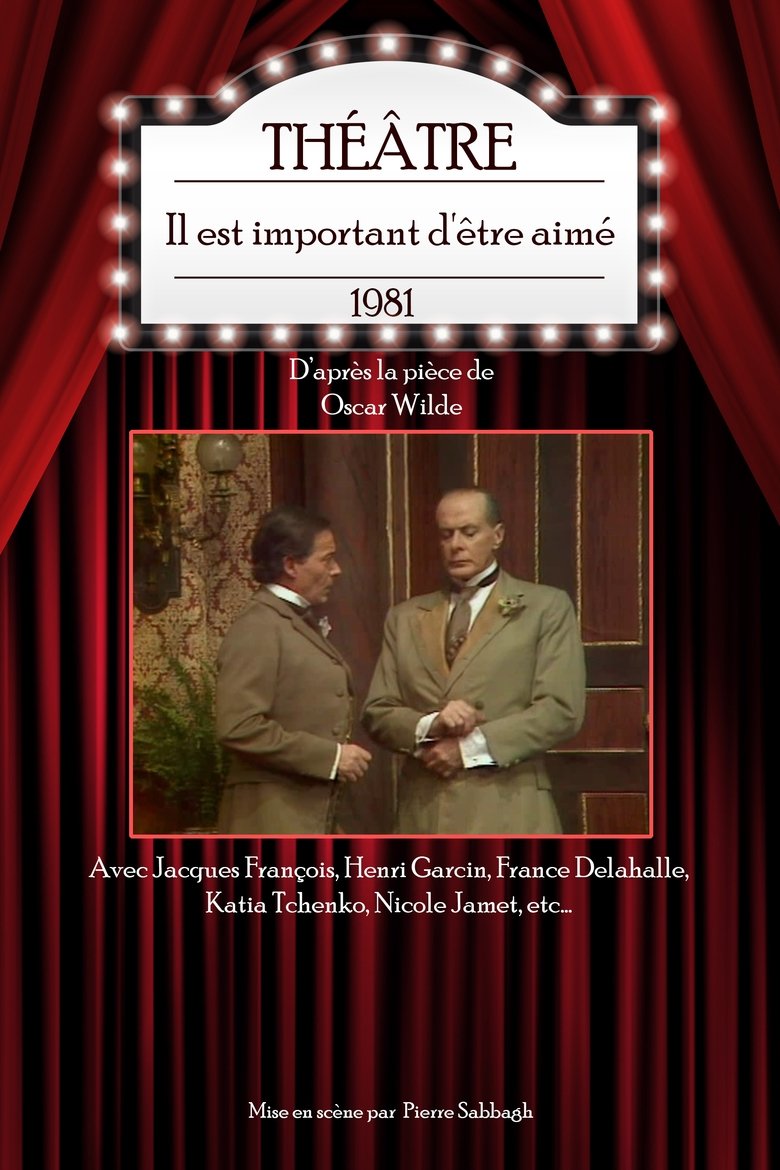 Il est important d'être aimé Poster of Il est important d'être aimé