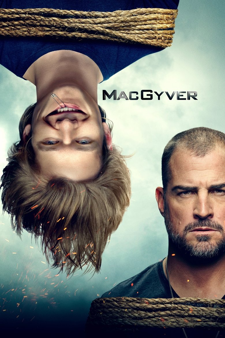 Cast and Crew in MacGyver - K9 + Smugglers + New Recruit (Season 3 - Episode 15) - K9 + Smugglers + New Recruit Poster of Cast and Crew in MacGyver - K9 + Smugglers + New Recruit (Season 3 - Episode 15) - K9 + Smugglers + New Recruit