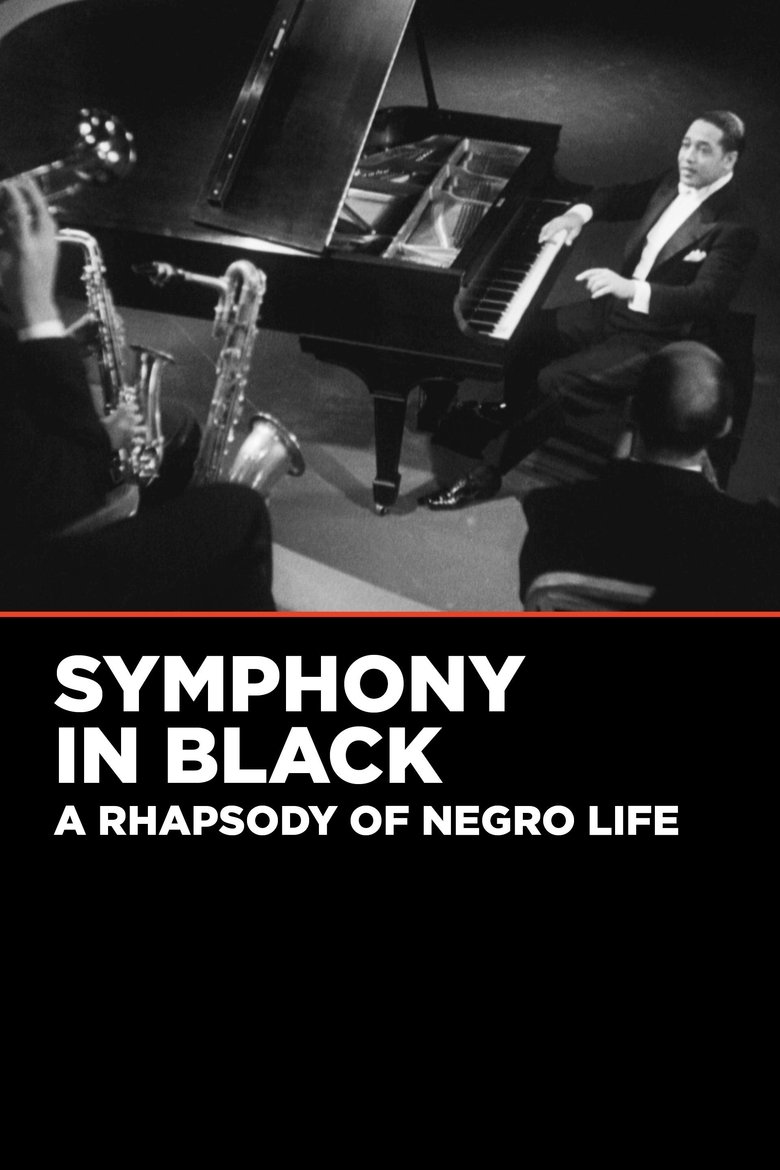 Symphony in Black: A Rhapsody of Negro Life Poster of Symphony in Black: A Rhapsody of Negro Life