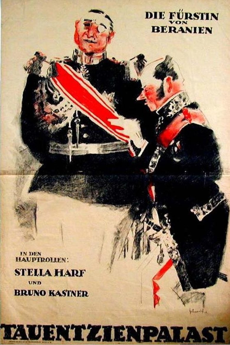 Die Fürstin von Beranien Poster of Die Fürstin von Beranien