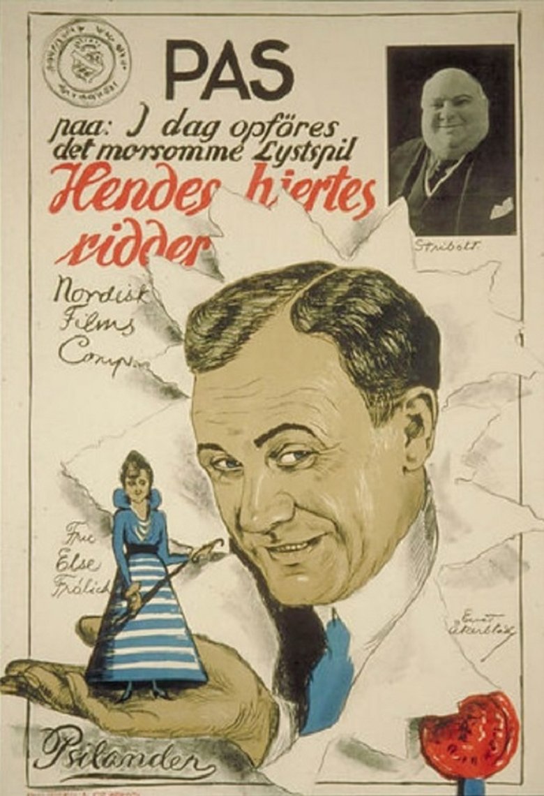Hendes Hjertes Ridder Poster of Hendes Hjertes Ridder