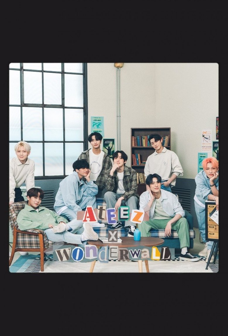 Ateez x Wonderwall Poster of Ateez x Wonderwall