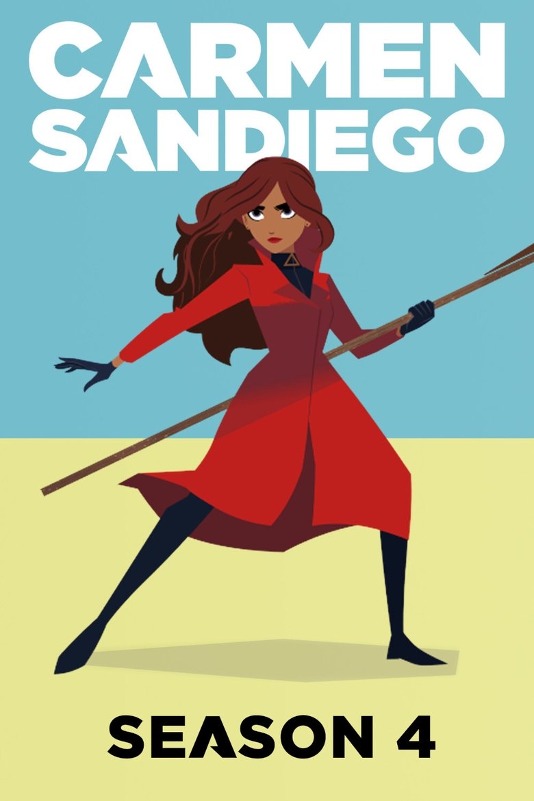 Cast and Crew in Carmen Sandiego - The Dark Red Caper (Season 4 - Episode 8) - The Dark Red Caper Poster of Cast and Crew in Carmen Sandiego - The Dark Red Caper (Season 4 - Episode 8) - The Dark Red Caper