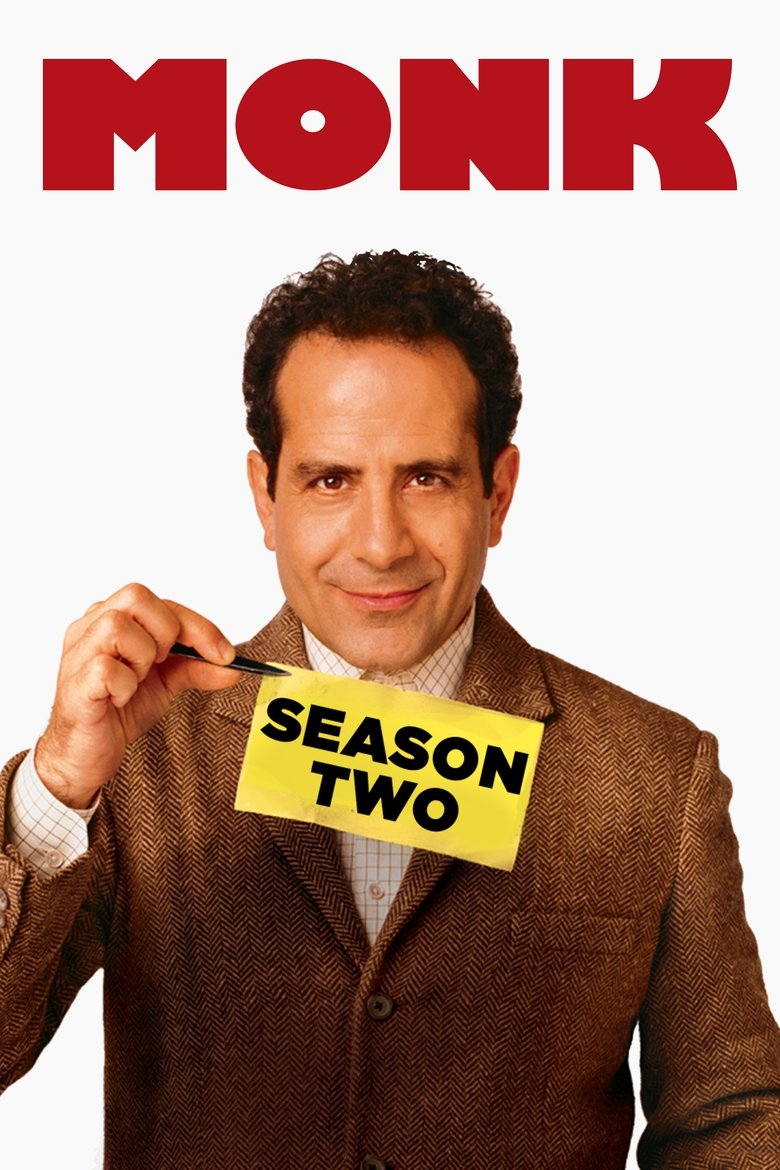Episodes in Monk - Season 2 - Season 2 Poster of Episodes in Monk - Season 2 - Season 2