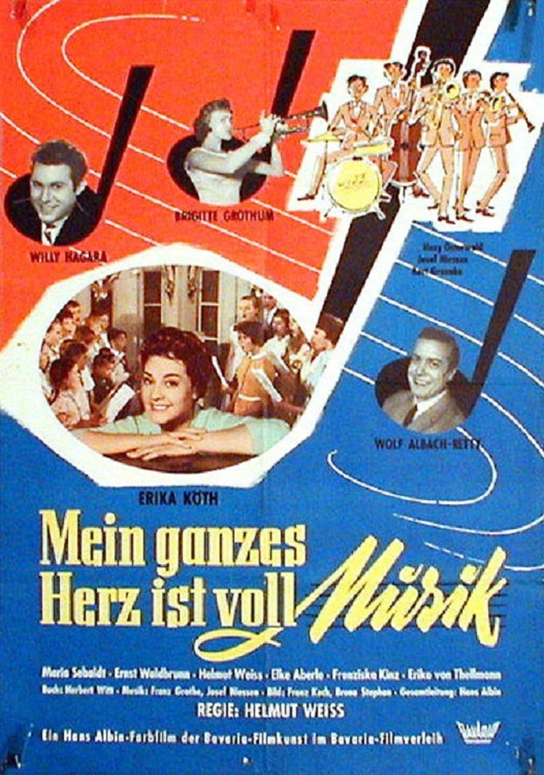 Mein ganzes Herz ist voll Musik Poster of Mein ganzes Herz ist voll Musik