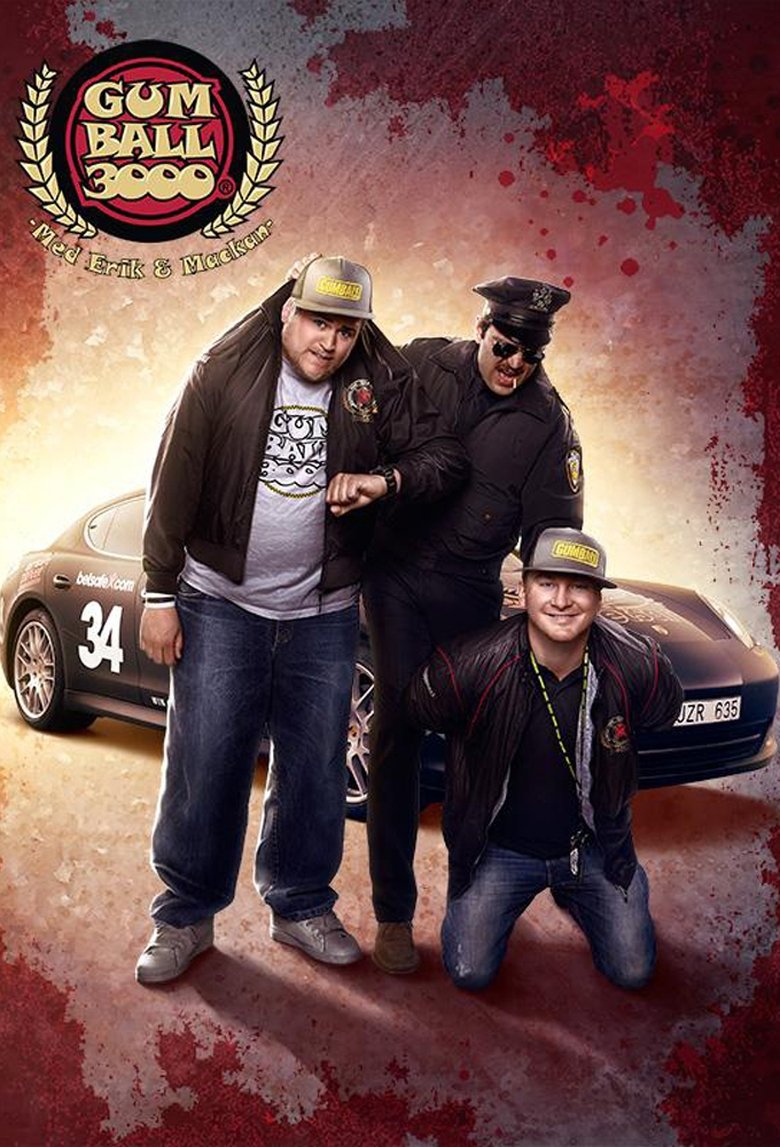 Erik och Mackan Gumball 3000 Poster of Erik och Mackan Gumball 3000