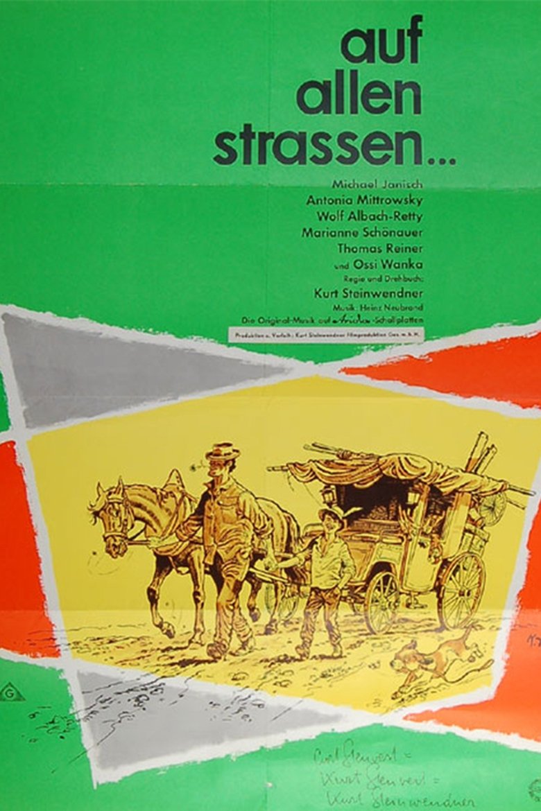 Auf allen Straßen Poster of Auf allen Straßen