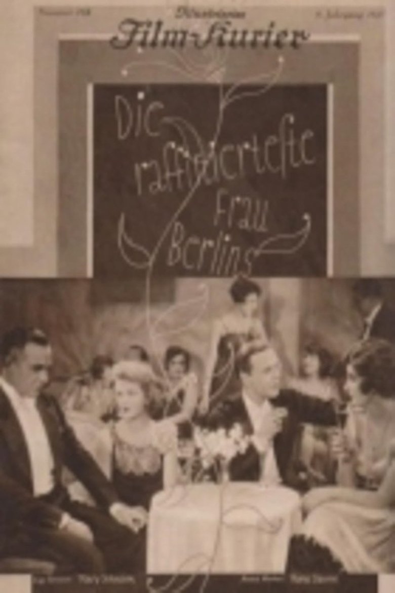 Die raffinierteste Frau Berlins Poster of Die raffinierteste Frau Berlins