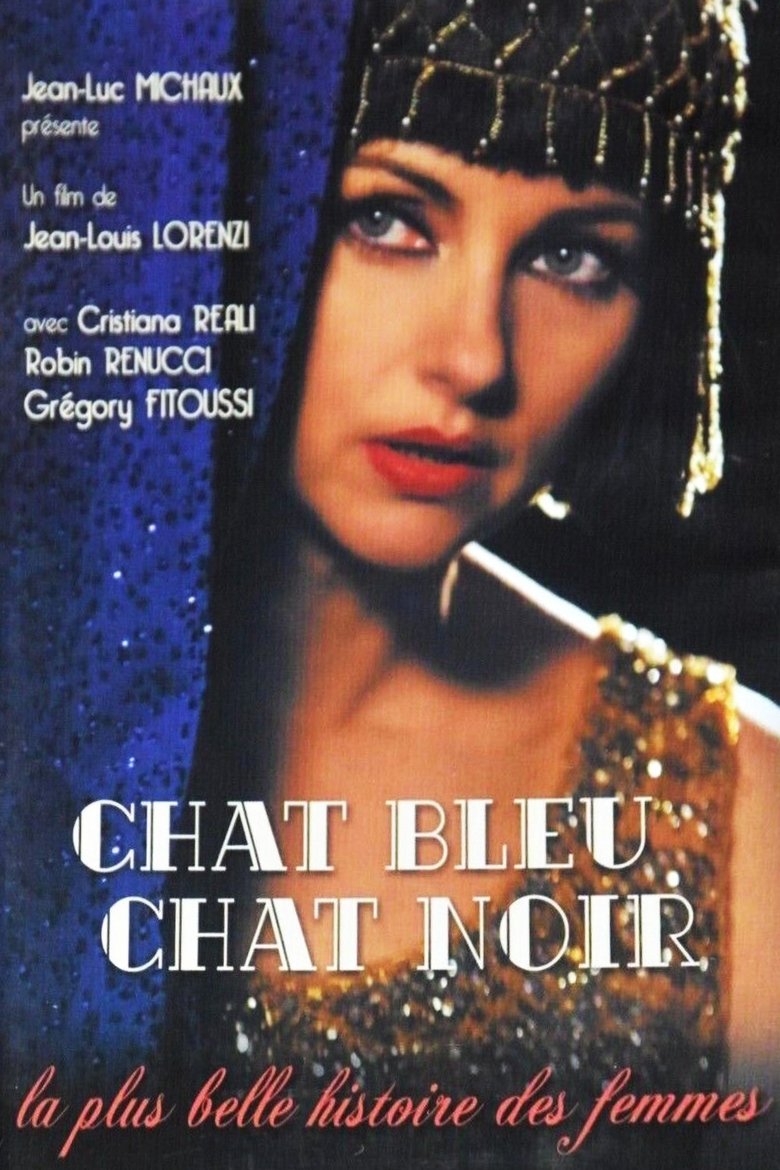 Chat bleu, chat noir Poster of Chat bleu, chat noir