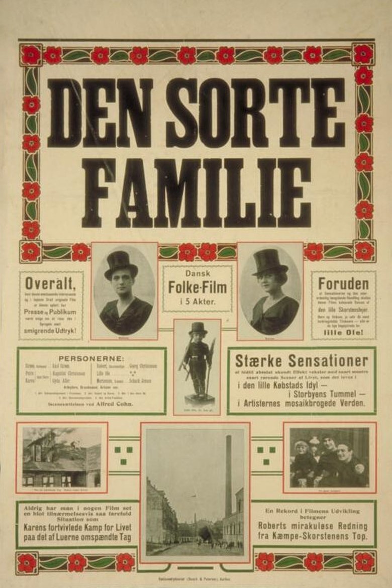 Den sorte Familie Poster of Den sorte Familie