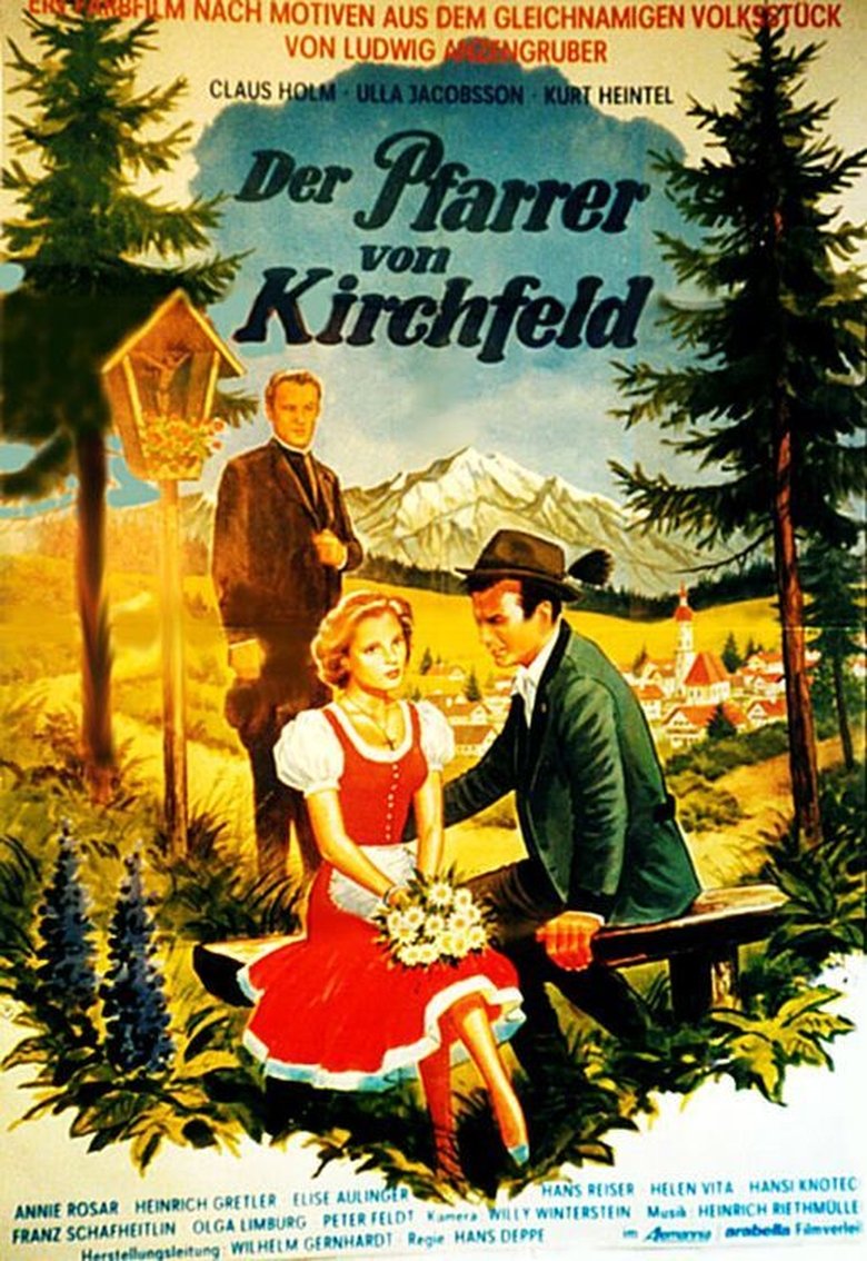 Der Pfarrer von Kirchfeld Poster of Der Pfarrer von Kirchfeld