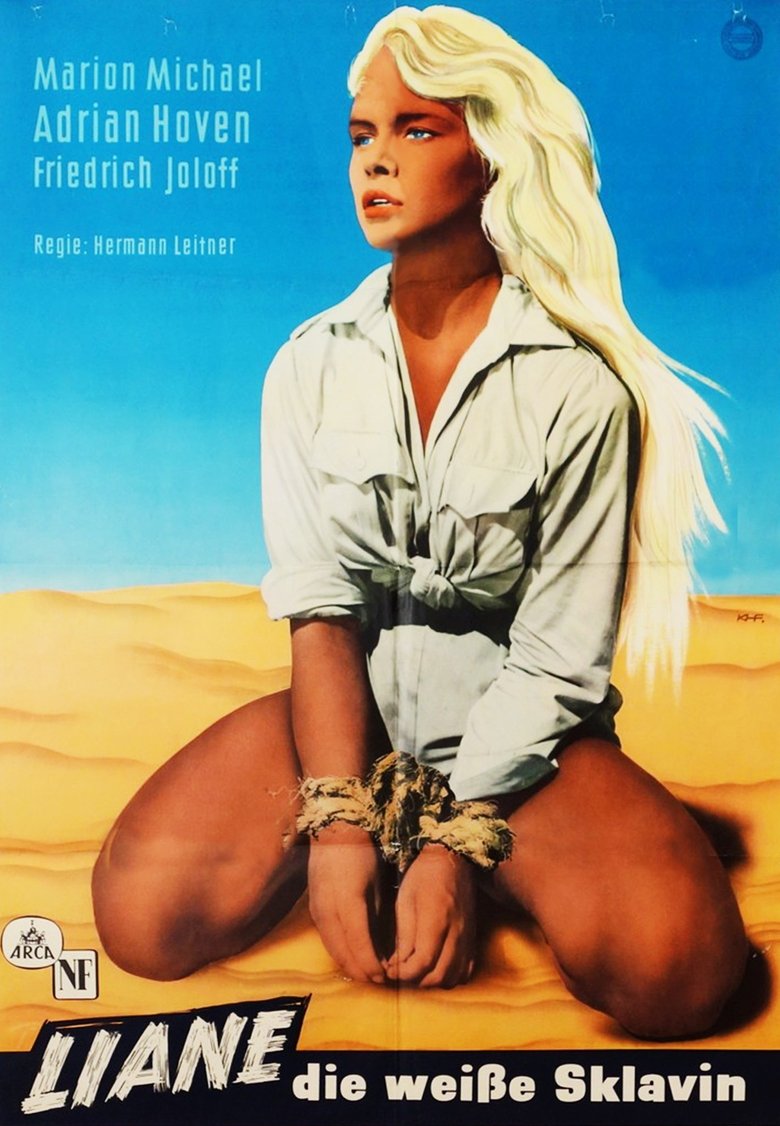 Jungle Girl and the Slaver Poster of Jungle Girl and the Slaver