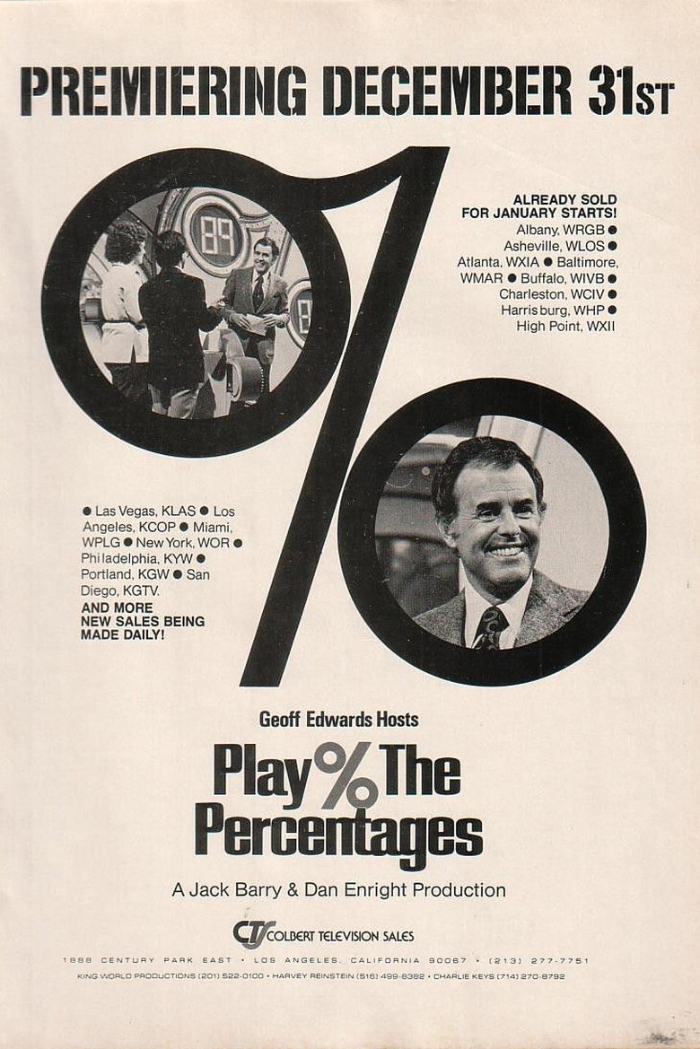 Play the Percentages Poster of Play the Percentages