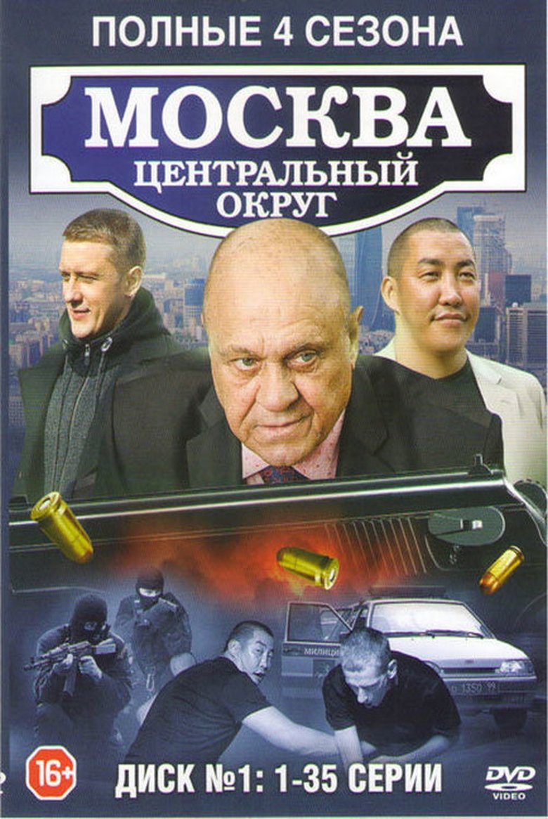 Moscow. Central District Poster of Moscow. Central District