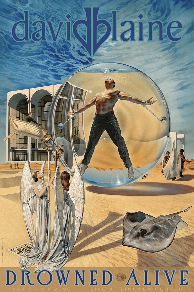 David Blaine: Drowned Alive Poster of David Blaine: Drowned Alive