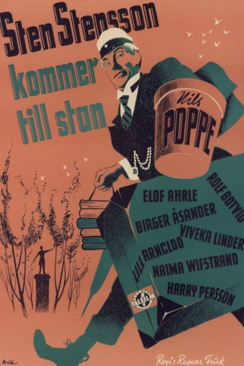 Sten Stensson kommer till stan Poster of Sten Stensson kommer till stan