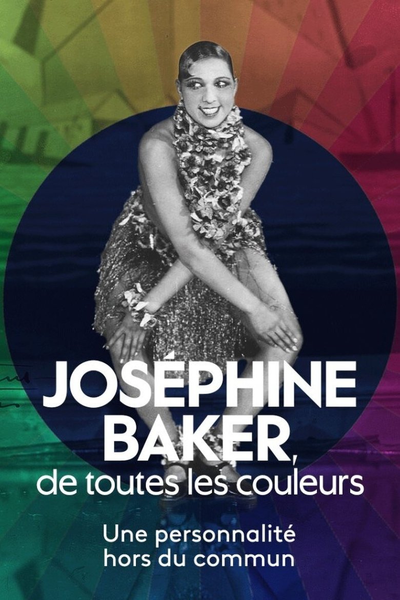 Joséphine Baker en couleur Poster of Joséphine Baker en couleur