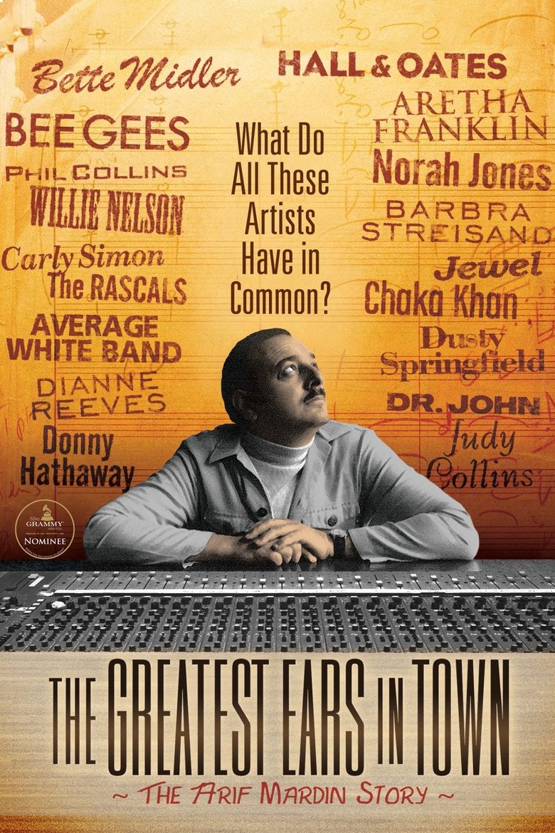 The Greatest Ears in Town: The Arif Mardin Story Poster of The Greatest Ears in Town: The Arif Mardin Story