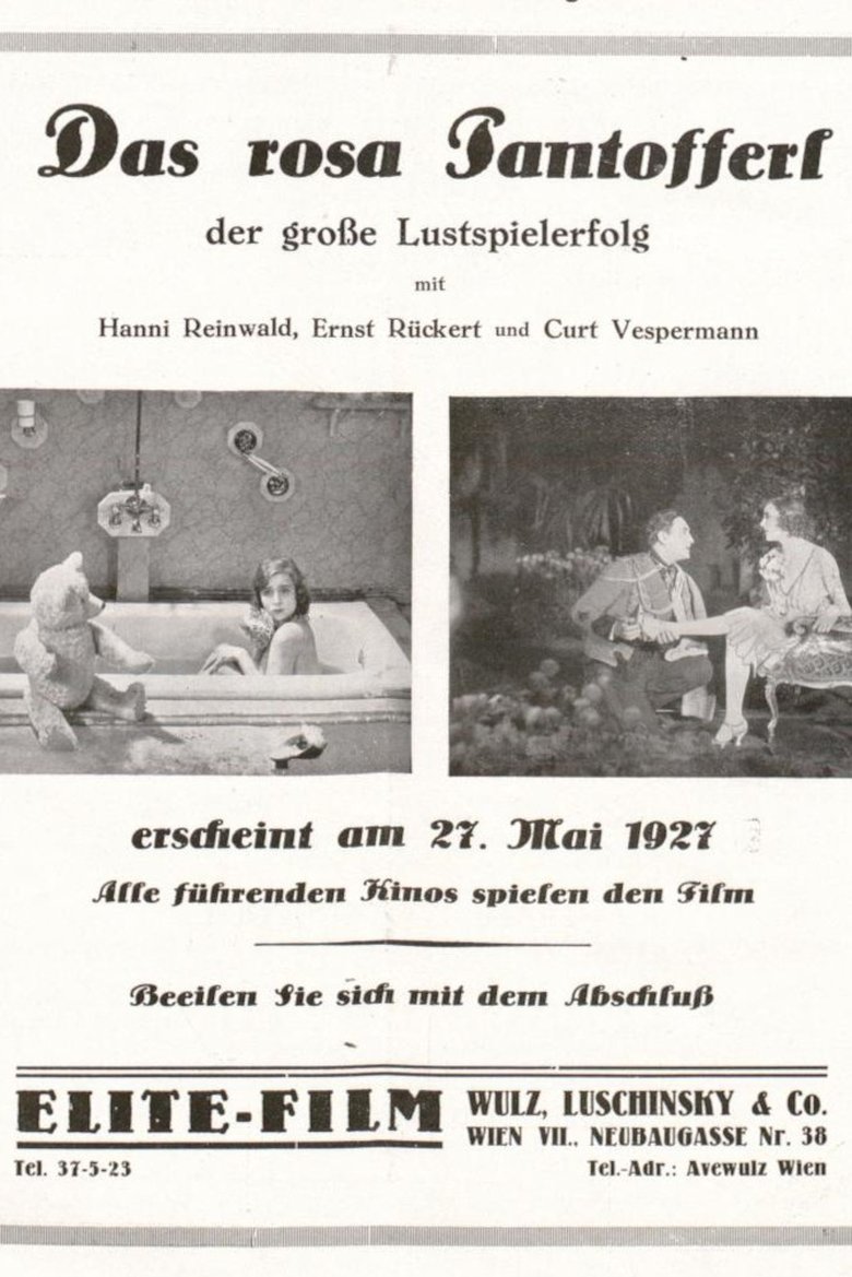 Das rosa Pantöffelchen Poster of Das rosa Pantöffelchen