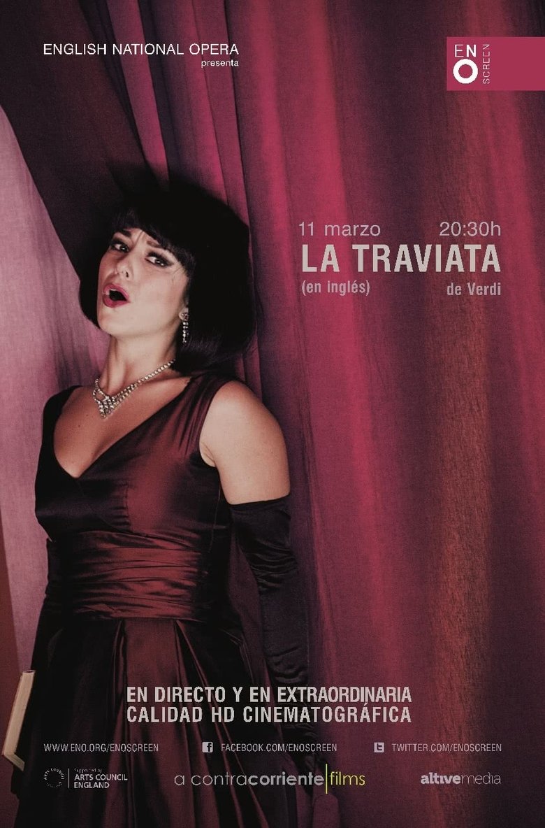 Verdi's La Traviata - English National Opera Poster of Verdi's La Traviata - English National Opera