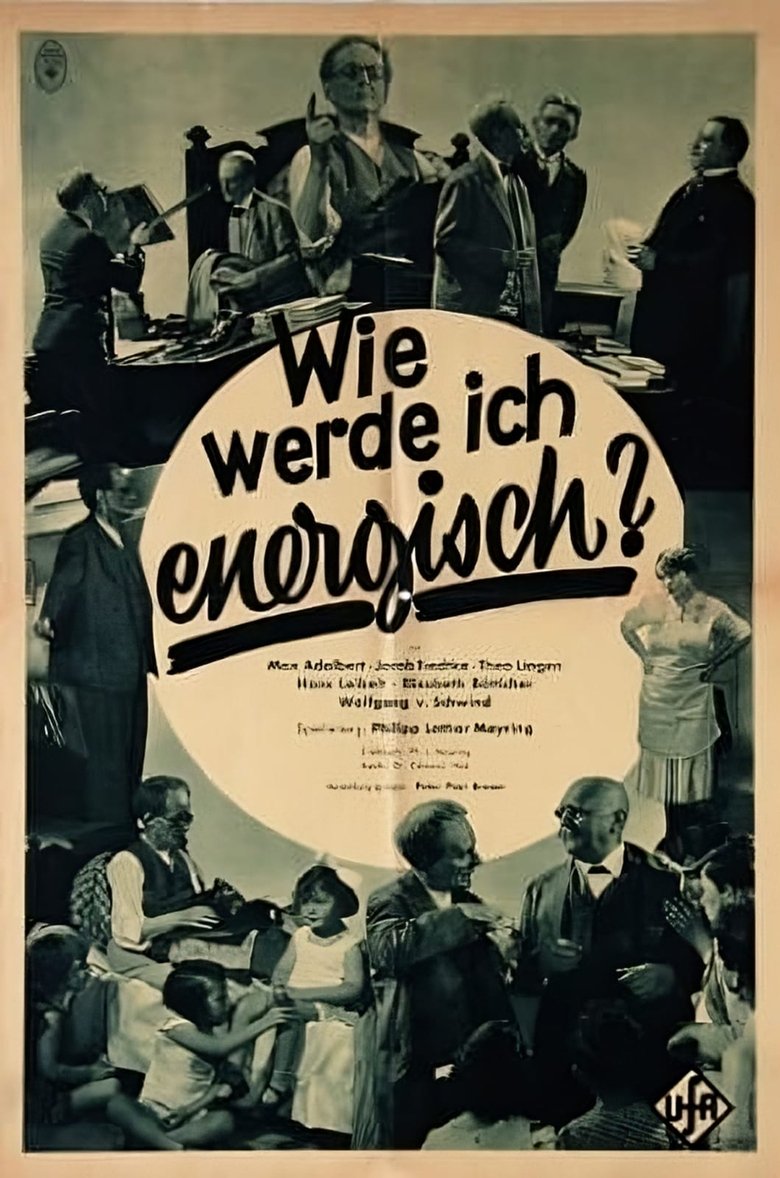 Wie werde ich energisch? Poster of Wie werde ich energisch?