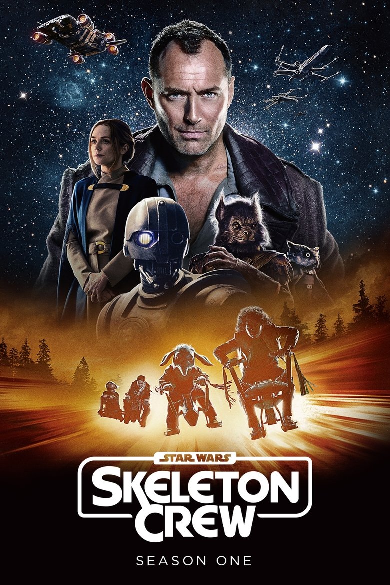 Episodes in Star Wars Skeleton Crew - Season 1 - Season 1 Poster of Episodes in Star Wars Skeleton Crew - Season 1 - Season 1