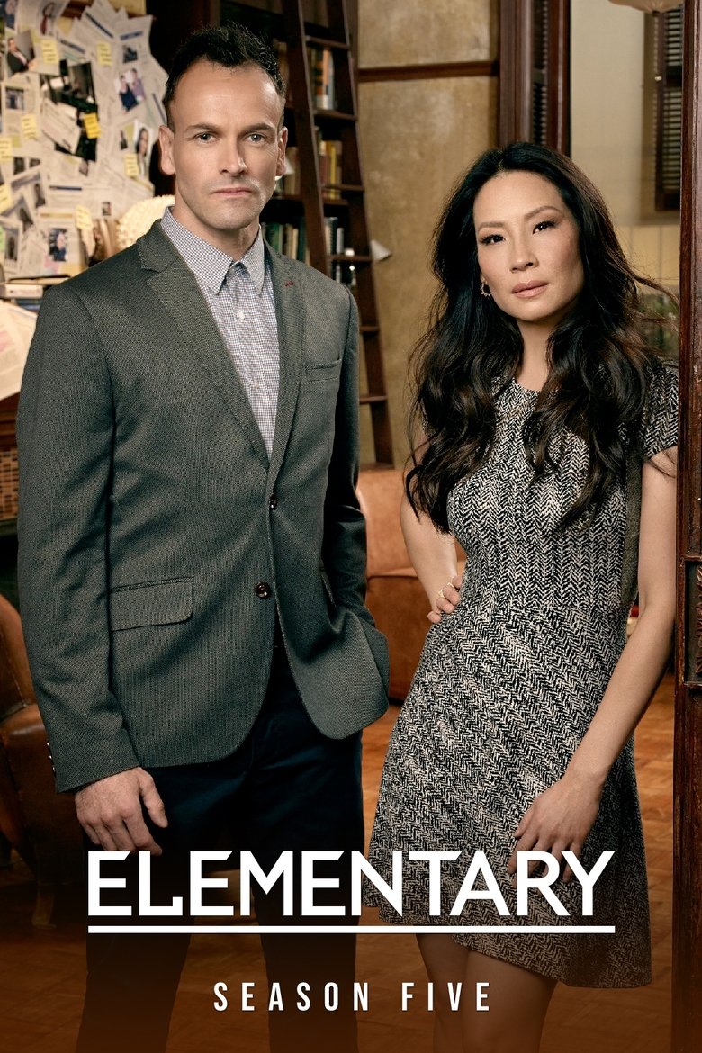 Cast and Crew in Elementary - Over a Barrel (Season 5 - Episode 13) - Over a Barrel Poster of Cast and Crew in Elementary - Over a Barrel (Season 5 - Episode 13) - Over a Barrel