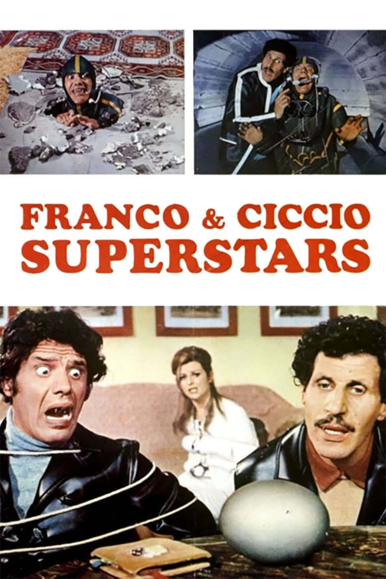 Franco e Ciccio superstars Poster of Franco e Ciccio superstars