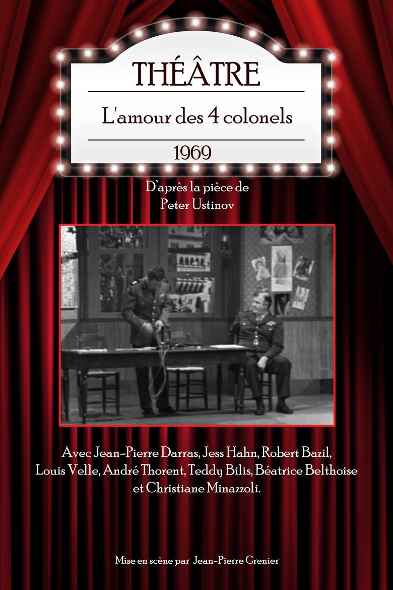 L'Amour des 4 colonels Poster of L'Amour des 4 colonels