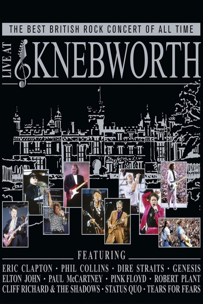 Poster of The Best British Rock Concert of All Time, Live at Knebworth