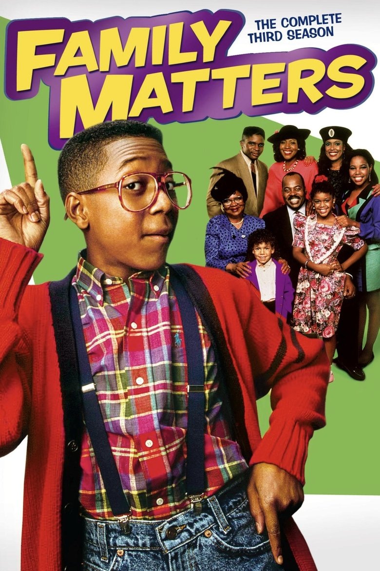Episodes in Family Matters - Season 3 - Season 3 Poster of Episodes in Family Matters - Season 3 - Season 3