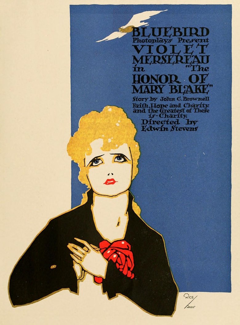 The Honor of Mary Blake Poster of The Honor of Mary Blake