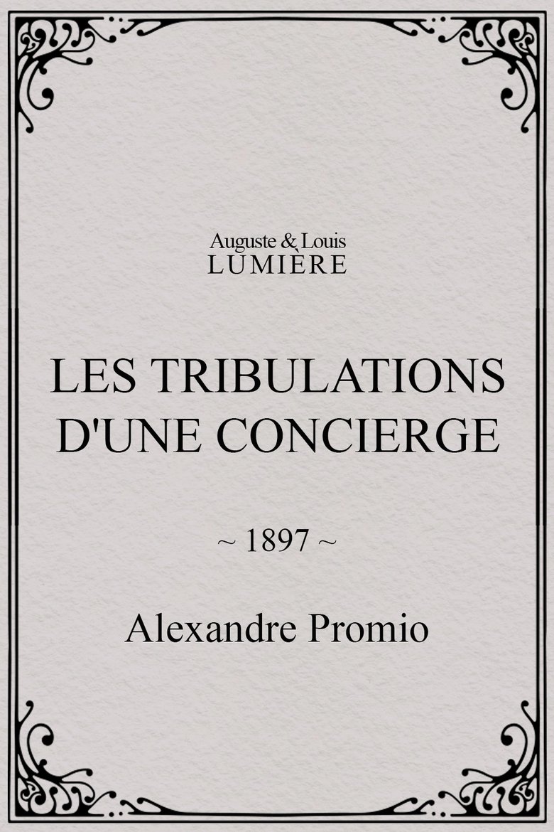 Les tribulations d'une concierge Poster of Les tribulations d'une concierge