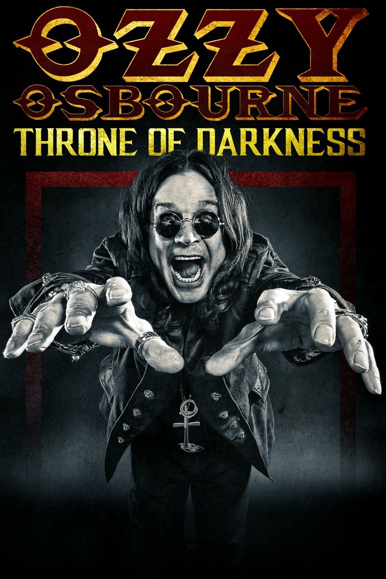 Ozzy Osbourne: Throne of Darkness Poster of Ozzy Osbourne: Throne of Darkness