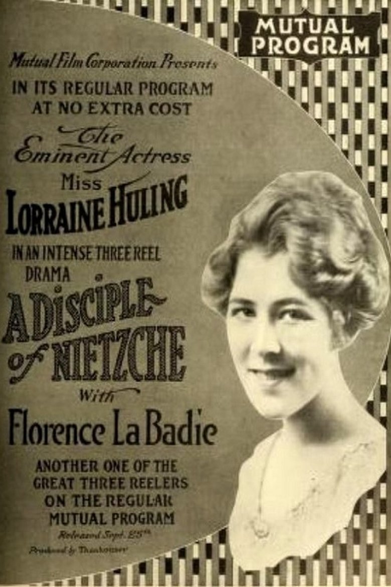 A Disciple of Nietzsche Poster of A Disciple of Nietzsche