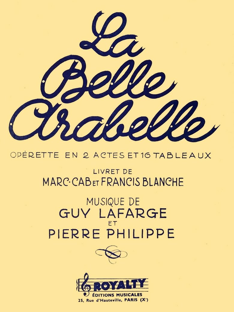 La Belle Arabelle Poster of La Belle Arabelle