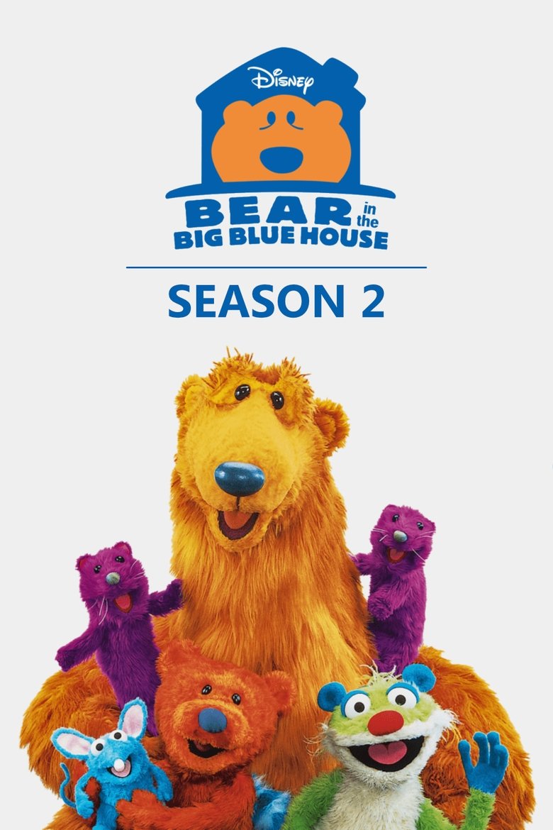 Episodes in Bear In The Big Blue House - Season 2 - Season 2 Poster of Episodes in Bear In The Big Blue House - Season 2 - Season 2