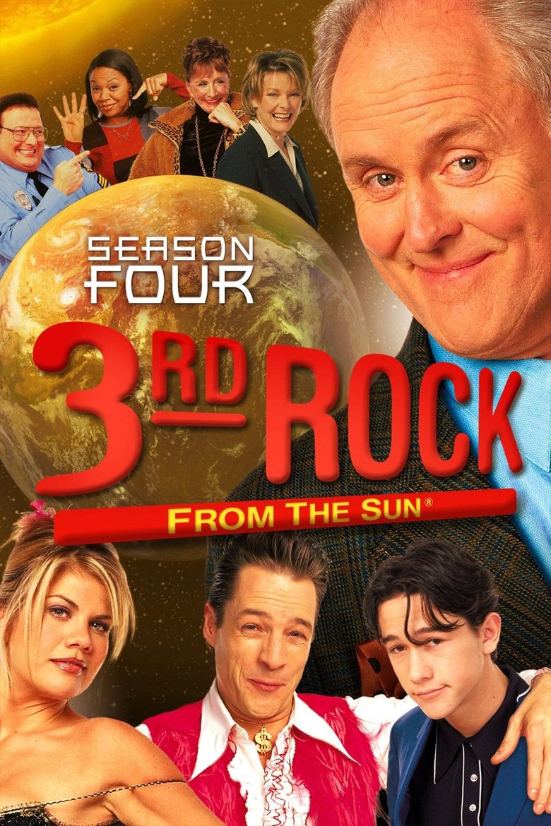 Episodes in 3rd Rock From The Sun - Season 4 - Season 4 Poster of Episodes in 3rd Rock From The Sun - Season 4 - Season 4