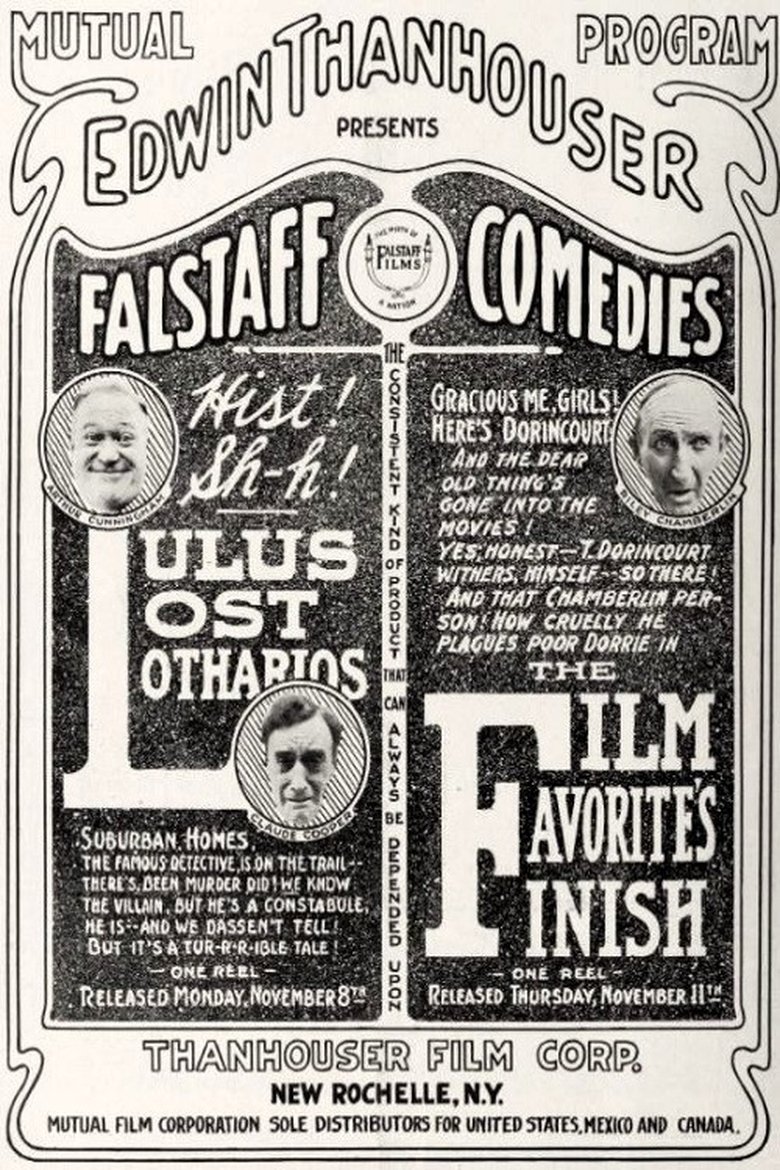 Lulu's Lost Lotharios Poster of Lulu's Lost Lotharios